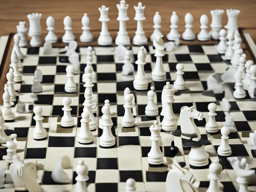 jak się ustawia pionki w szachach