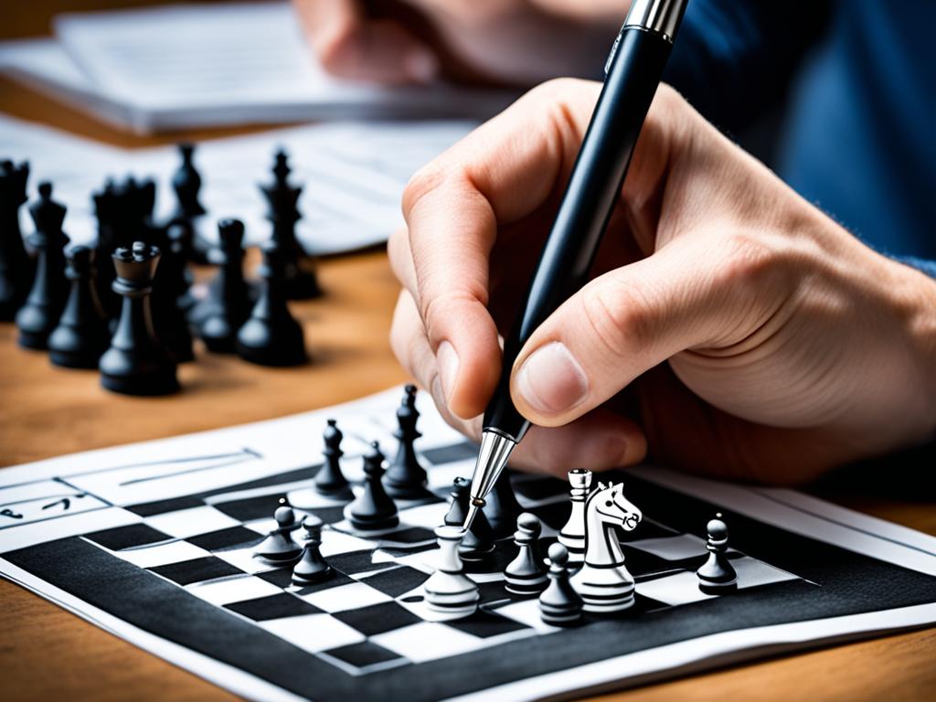 jak zapisywać ruchy w szachach